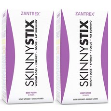 잔트렉스 스키니스틱 베리 퓨전 30포 2팩 Zantrex SkinnyStix Berry Fusion 30 Count, 2개