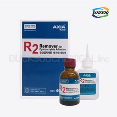 K_엑시아 순간접착제 제거제 세정제 R2 Remover 40ml AXIA 산업용, 1개