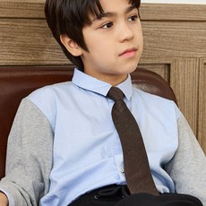 STCO 에스티코 코디갤러리 주니어 남아 실크 솔리드 넥타이 브라운 53TCCNTZSH NC청주점
