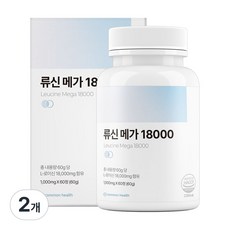 커먼헬스 류신 메가 18000 단백질 타블렛, 60g, 2개