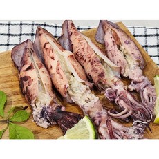 녹진한 내장까지 통찜용 총알 한치 500g, 1개