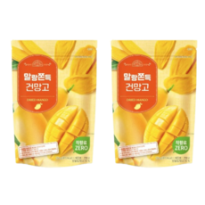 말랑쫀득 건망고, 2개, 250g