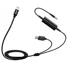 [독일] BMW 미니 쿠퍼 KIA 현대 나일론 브레이드용 AUX 파워 케이블 자동차 USB A 및 3.5mm 잭 오디오