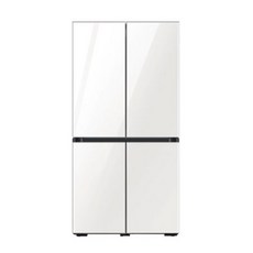 삼성전자 비스포크 냉장고 4도어 키친핏 RF60B91U2AP 615L 글램화이트