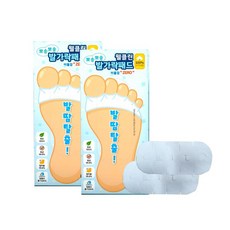 웰클린 발가락패드 60매입/발땀제거패드 발냄새 제거