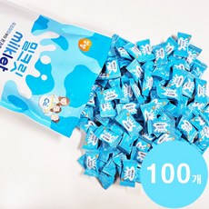 앙팡 밀크릿 국산 우유사탕 밀크캔디 아기사탕, 100개, 2g