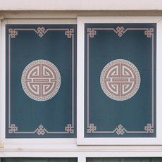 전통문양시트지