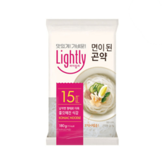 라이틀리 면이 된 곤약 180g x 15개 간편식 냉동식품 자취생 한끼대용 다이어터 식단조절 운동식단
