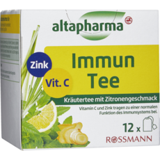 로스만 알타파마 altapharma 생강 레몬 허브 이뮨 티, 1개, 24g