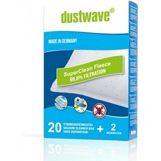 메가 팩 - 보만에 적합한 20 진공 청소기 가방 - BS 968 CB / BS968CB 진공 청소기 - 먼지 파® 브랜드 먼지 가방 / 독일에서, 단일옵션