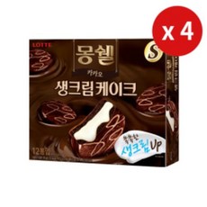 롯데제과 몽쉘 카카오 336g x 4개