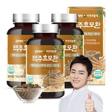 맥주효모환
 GNM자연의품격 맥주효모환 3개 120g