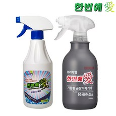 한번애 일반형 곰팡이제거제 500ml (1통) + 거품형 곰팡이제거제 540ml (1통), 1개