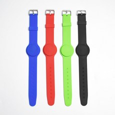 1 개 13.56Mhz RFID 팔찌 실리콘 전자 팔찌 손목 밴드 NFC 스마트 1K S50|rfid wristband|13.56mhz rfidnfc smart, 단일, 1개, Black