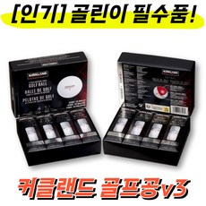 프레쉬자판기 커클랜드골프공 커클랜드골프공v3 비거리골프공 코스트코골프공, 1박스, 24개 - 말쓰