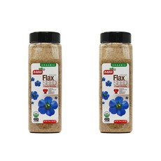 Badia 유기농 아마씨 가루 453.6g 2팩, 2개