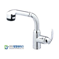 측면 원홀 주방 싱크대 수전 수도꼭지 ES7100, 1개