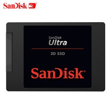 SanDisk SSD 솔리드 스테이트 디스크 울트라 3D 내부 250GB 1 테라바이트 SATA III HDD 하드 디스크 드라이브 500G 560 메가바이트/초 노트북 PC, 1개, 1TB, 단일