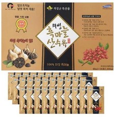 [사은품증정]의성 흑마늘 산수유 60ml 30포 명절선물 효도선물