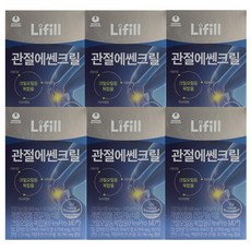 라이필 관절에쎈크릴 30캡슐 x 6박스 X 6개월 600mg, 6개, 180정