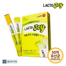 [신세계TV쇼핑][종근당건강 본사] 락토조이 유산균 스틱젤리 풋사과맛 1박스(14포)