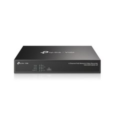 티피링크 VIGI NVR1004H-4P 800만화소 IP 네트워크 4채널 NVR 녹화기 POE, 1개 - nvr1004h