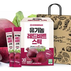HACCP인증 유기농 레드비트 스틱형 농축액 레드비트즙, 6개