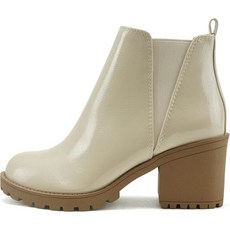 [관부가세포함] Soda ORIGAMI ~ WOMEN LUG SOLE MID HEEL FASHION ANKL