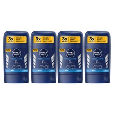 니베아맨 데오드란트 데오스틱 후레쉬 액티브 50ml 남성용, 4개, 50g