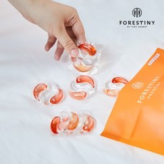 포레스티니 프레센트 올인원 고농축 퍼퓸 캡슐세제 블루밍 피오니향, 30개입, 1개