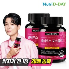 콜레우스 포스콜리 슬림컷 체지방 판토텐산 함유 4박스 30정 상품 이미지
