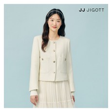 지고트자켓
 JJ지고트 메탈 버튼 라운드넥 크롭 재킷 GP2P0JK211