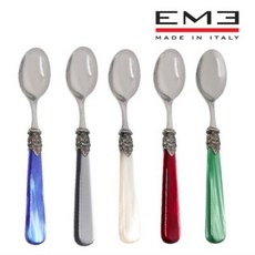 [EME] 이엠이 나폴레옹 펄 스푼(중) 19CM 5종 택1 커트러리 수저 숟가락, 아이보리, 1개