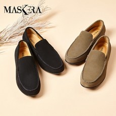 MASKERA 마스케라 소가죽 스웨이드 로퍼(남성)