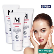 포스트 리페어 솔루션 자생크림 피부과 레이저시술 후 리페어크림 재생 관리후 점뺀후 시카 크림, 3개, 60ml
