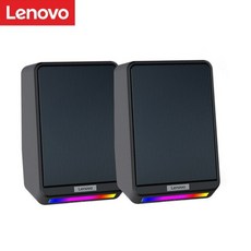 Lenovo-TS38 컴퓨터 오디오 데스크탑 소형 게임 스피커 USB 미니 서브 우퍼