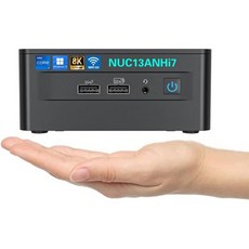 서버 컴퓨터 PC 인텔 NUC13ANHi7 NUC13 Pro 32GBRAM 1TB SSD, NUC13 ANH i7, 16GB Ram+512GB SSD
