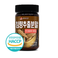 백세식품 침향추출분말 100g병 HACCP 인증제품, 3병, 100g