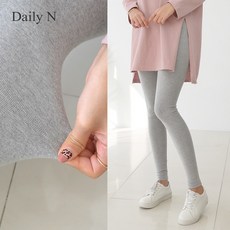 데일리앤 윈티 겨울 피치기모 하이웨스트 스판 레깅스