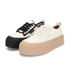 바바라 세븐플로어 소가죽 몰드 여성스니커즈 4cm SFG604