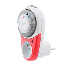 Otio 710144 / t-10-국내 프로그래밍 가능 플러그 빨간색, 단일옵션