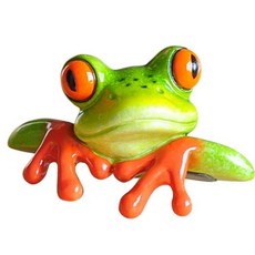 애견이발기 발바닥 강아지 전문 가용 바리 깡 가위 소음 애견 발기 접착 개구리 입상 작은 동물 동상 컴퓨터 노트북 장식 장식 홈 정원 풍경 데스크탑 테이블 장식, 01