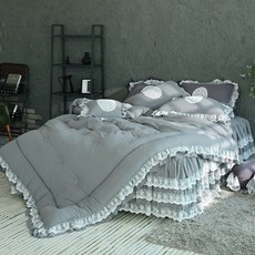 류금숙프렌치향기실키케어침대커버