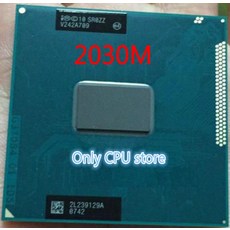 노트북 프로세서 인텔 펜티엄 cpu 프로세서 듀얼 코어 모바일 칩 sr0zz 2030m 2030m 공식 버전 rpga988b 소켓 g2 2 5ghz