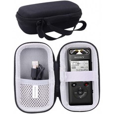 소니 SONY 리니어 PCM 레코더 PCM-A10 / ICD-PX470F B 기능을 구현 수납 케이스 -WERJIA JP, 단일상품, 단일상품