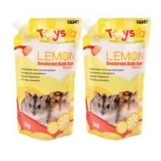 TAYSA 타이샤 목욕모래 레몬향 햄스터모래, 1kg, 2개