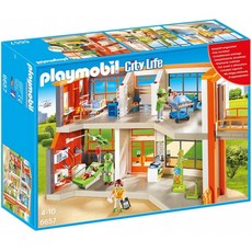 PLAYMOBIL 가구가 딸린 어린이 병원