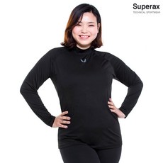 슈퍼렉스 남여공용 빅사이즈 래쉬가드 상의 긴팔 수영복 비치웨어 운동복, 블랙_BIG-A