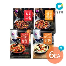 청정원 직화짬뽕 분말, 96g, 6개