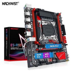 컴퓨터 부품 MACHINIST-E5 RS9 X99 마더보드 LG 호환A 2011-3 Xeon E5 2640 2666 2670 V3 CPU 프로세서 DDR4 NON ECC RAM 메